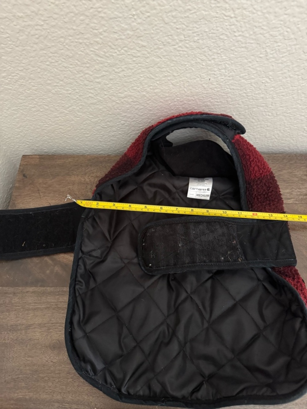 Carhartt Plaid Dog Pet Jacket Coat M - Picture 6 of 6